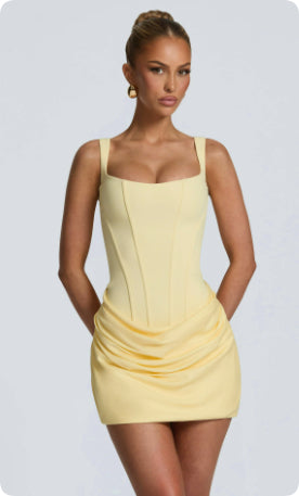 436293fd-175d-4bb5-b451-885755e9df86 Summer Corset Dress Graceful Sleeveless Short Dresses For Party Wedding Evenning Clothing - Image 7