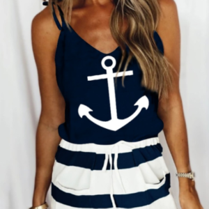 Ladies Star Gradient Print Dress